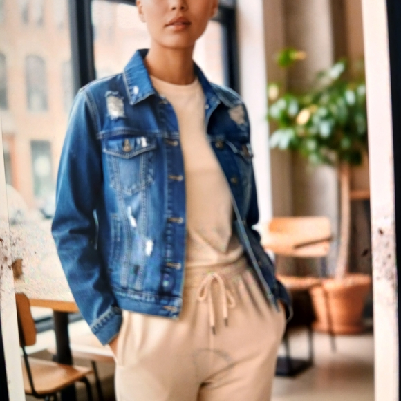 Wax Jean Jackets & Blazers - Stylish Blue Denim Jacket
